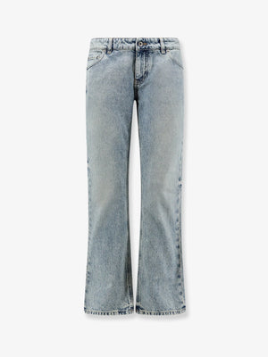 Denim blue jeans