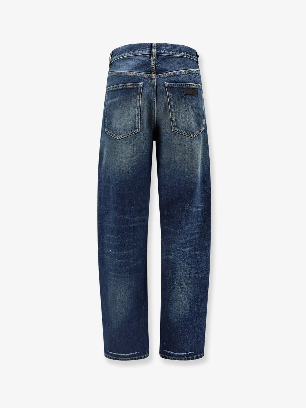 Denim blue jeans