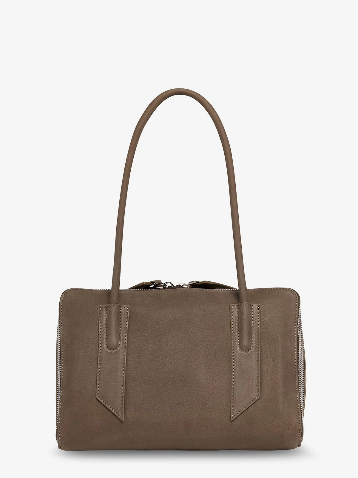 L'altra Di Milano suede shoulder bag