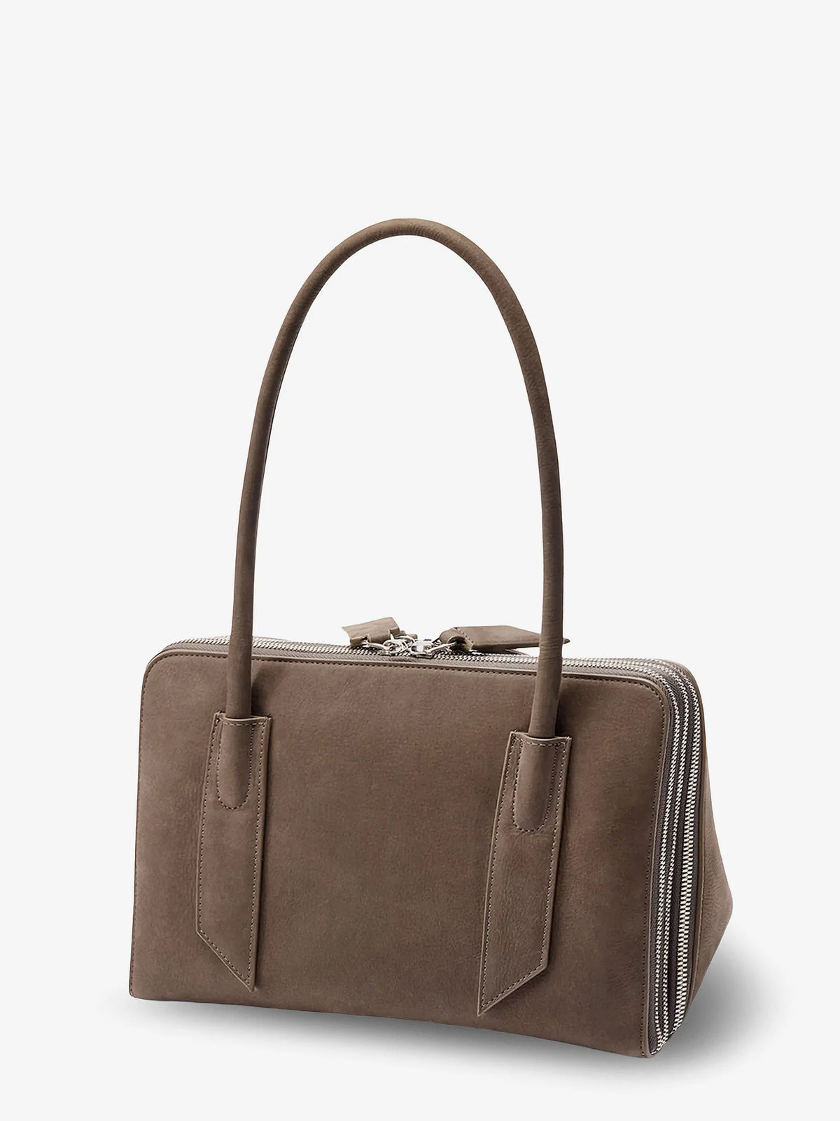 L'altra Di Milano suede shoulder bag