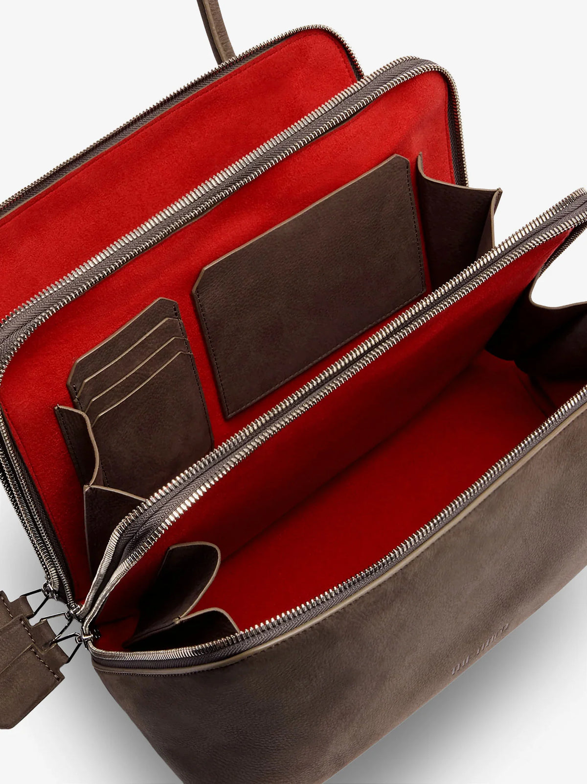 L'altra Di Milano suede shoulder bag