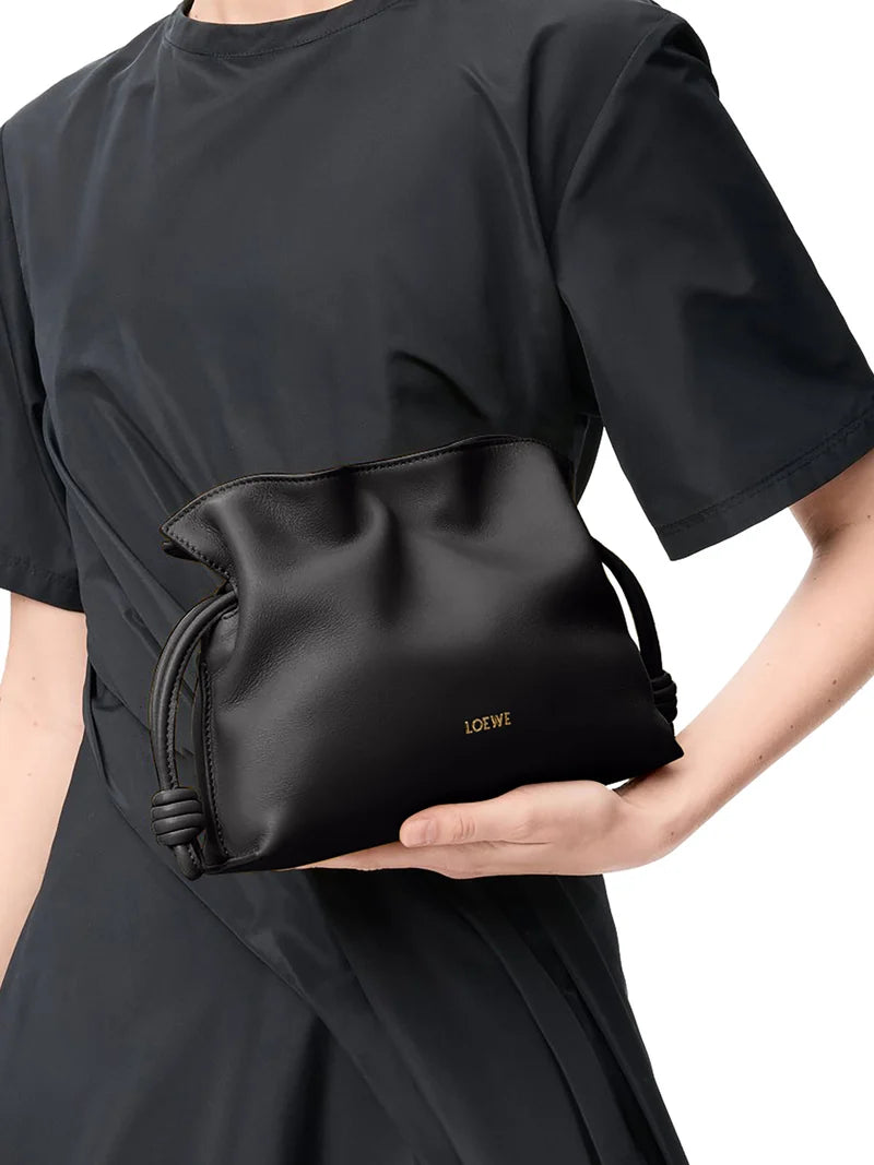 Loewe Mini Flamenco clutch in nappa calfskin