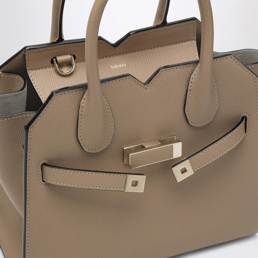 Valextra Milano Mini Two-Handle Bag