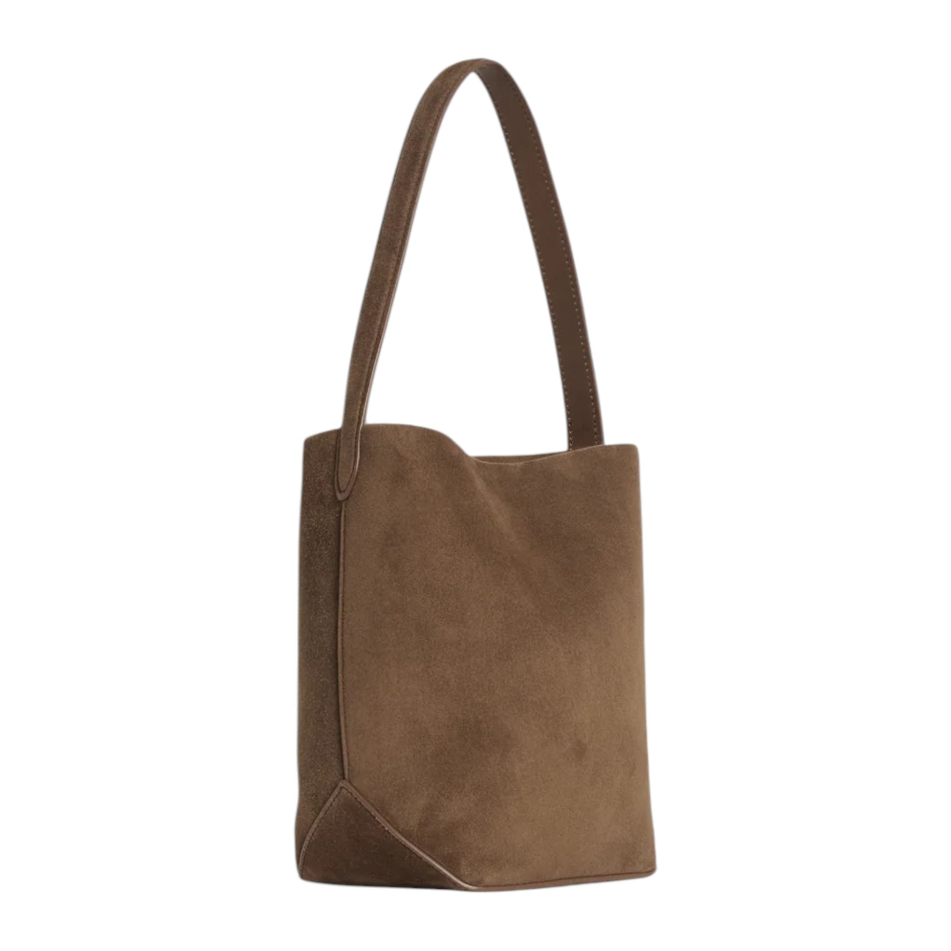 The Row スモール N/S Park Tote Edge スエード製バッグ