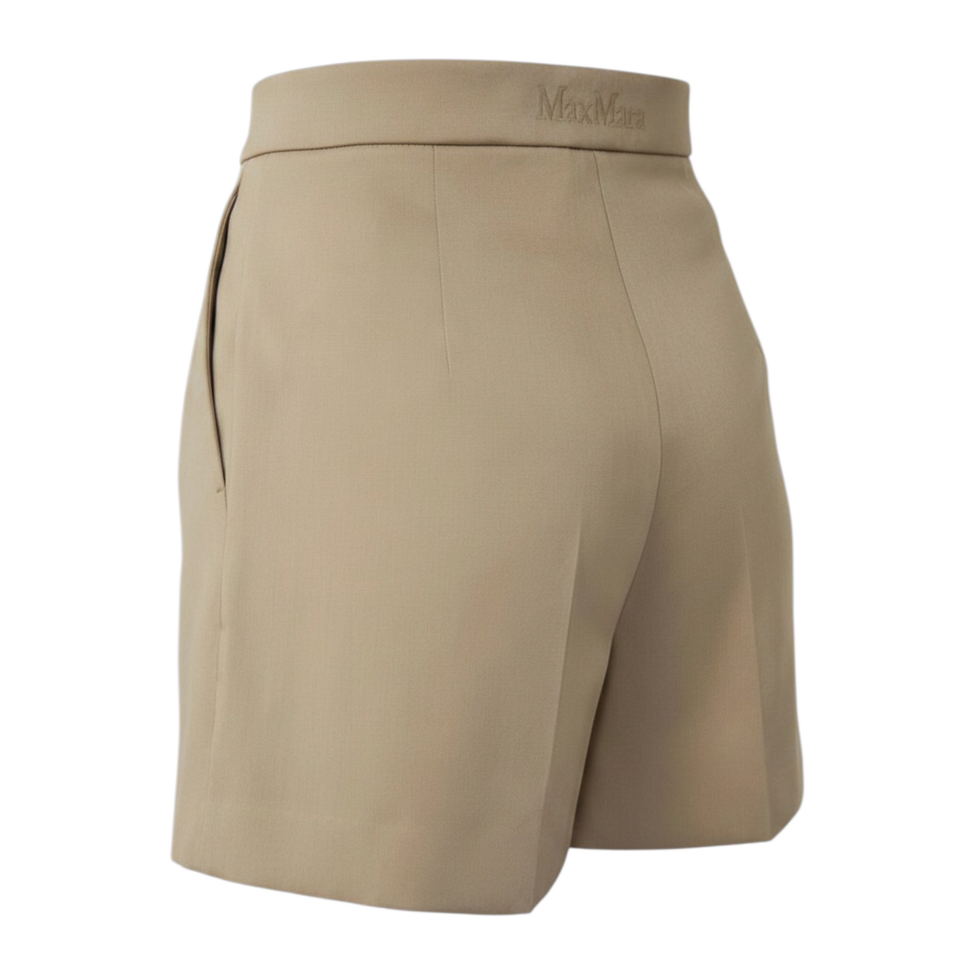 Max Mara　[タバッコ] コットン サテン ショート パンツ