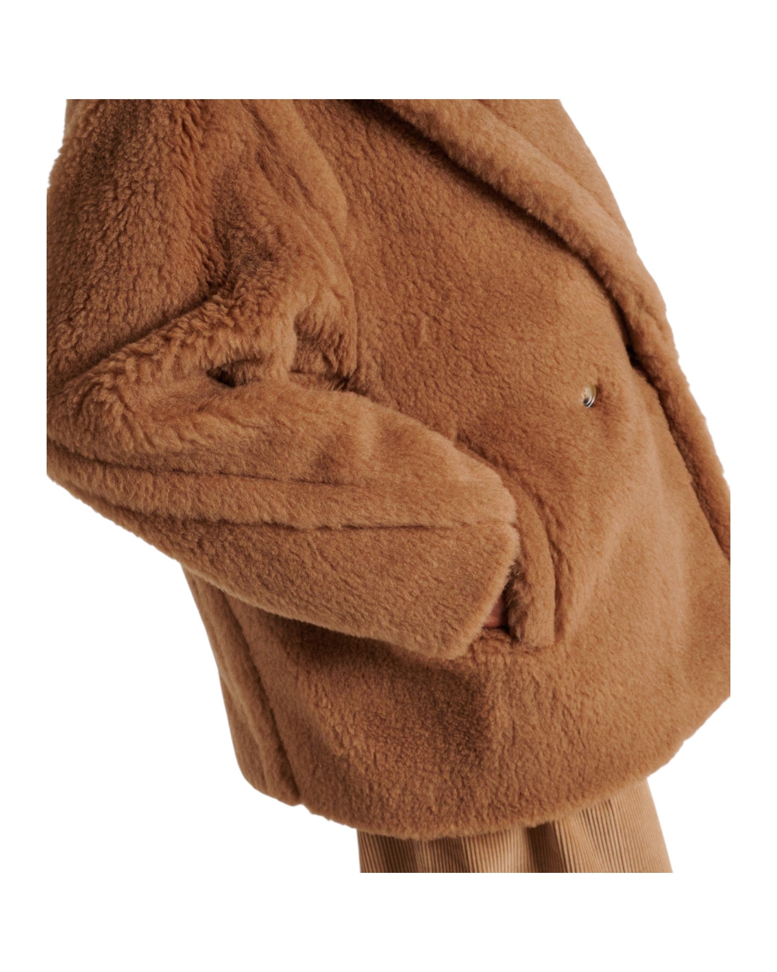 直営♪ Max Mara Teddy Bear Icon Coat キャメル&シルク DRAMMA MAX MARA Teddy Bear Icon oversized camel hair and silk-blend