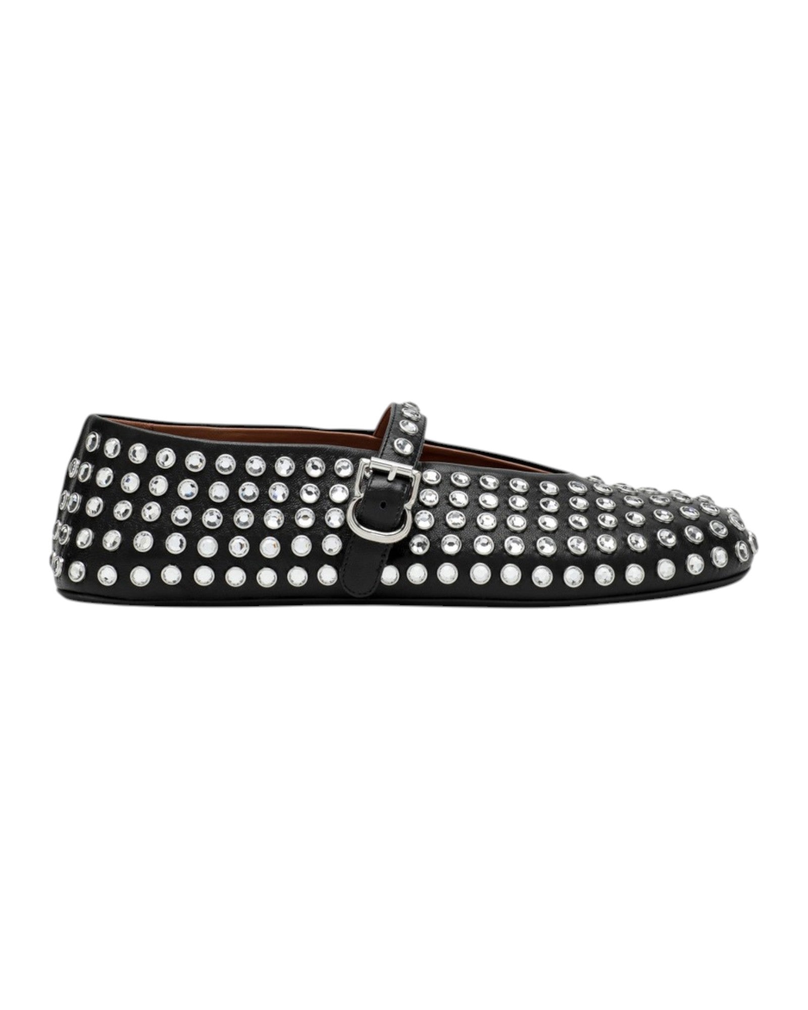 Alaia ラインストーン バレリーナ