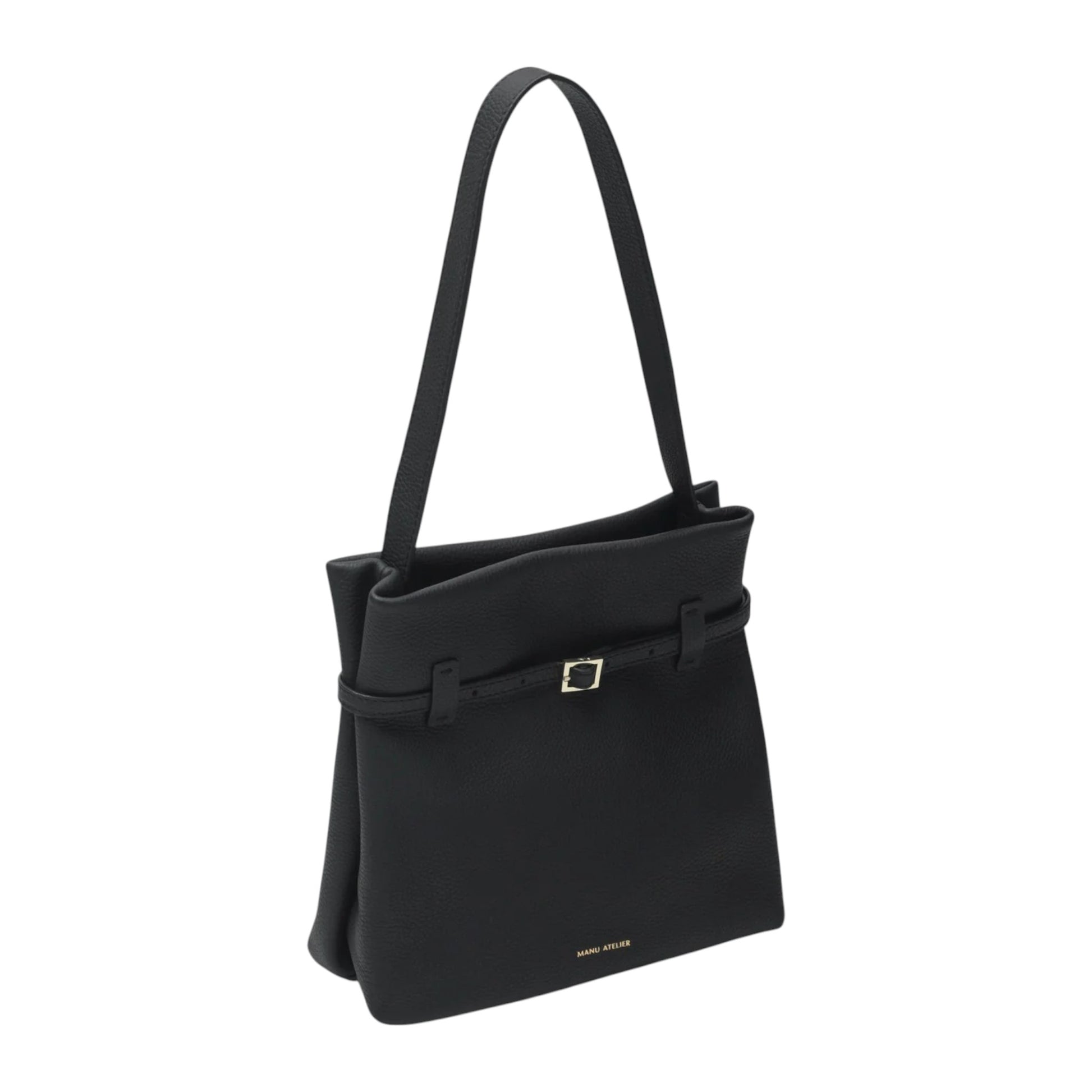 Manu Atelier Mini Tote du Jour black bag