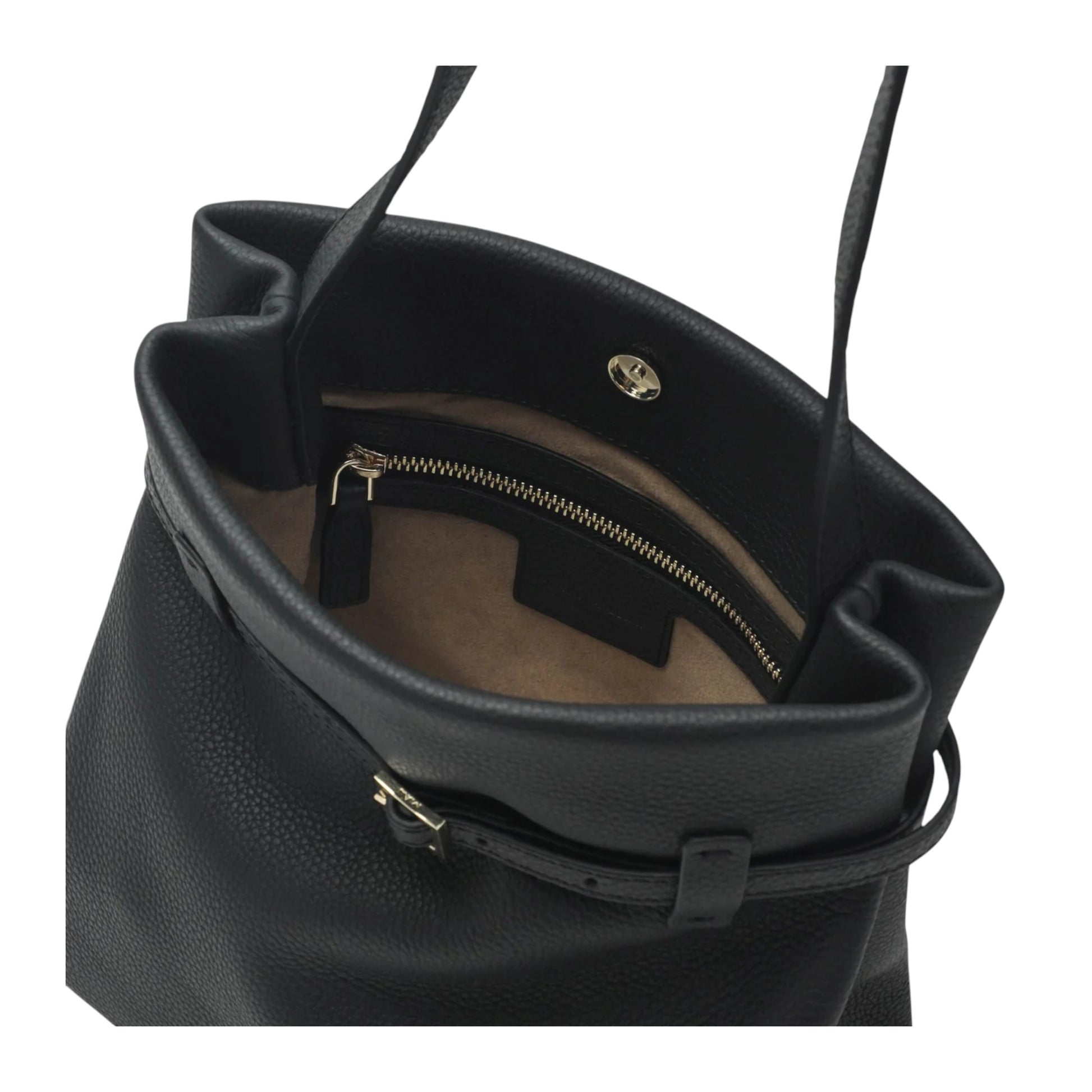Manu Atelier Mini Tote du Jour black bag