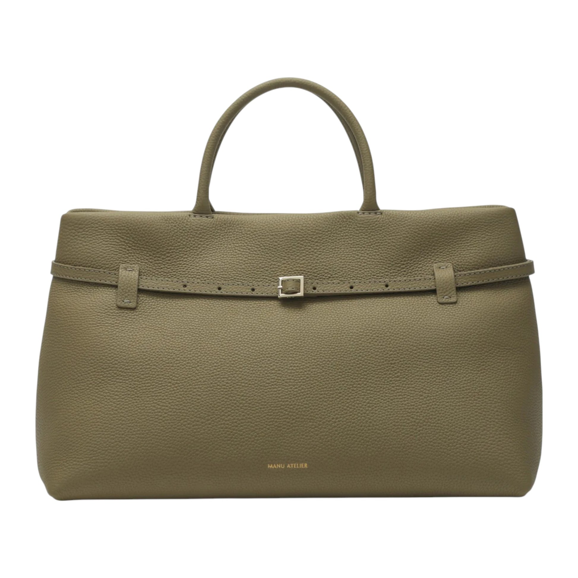 Manu Atelier  Le Cambon 40 olive green bag